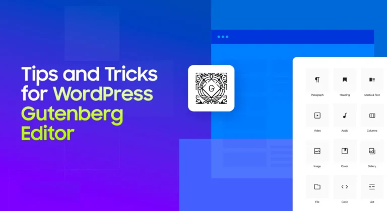 Gutenberg Tips