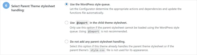 Stylesheet Handling