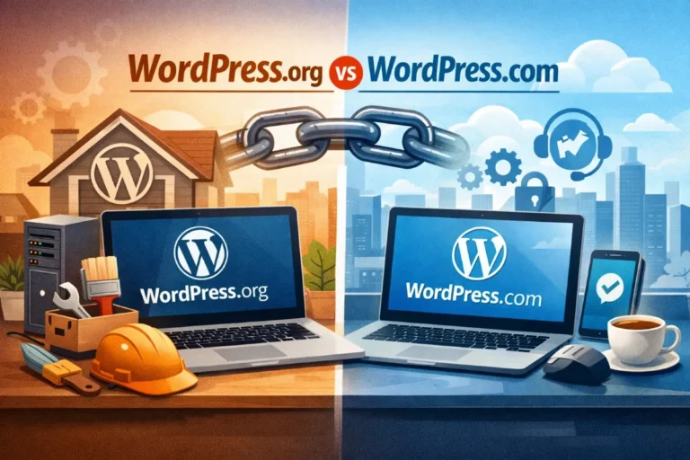 WordPress .org or .com