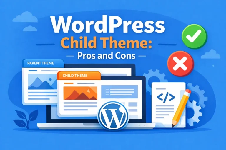 Child theme pros cons