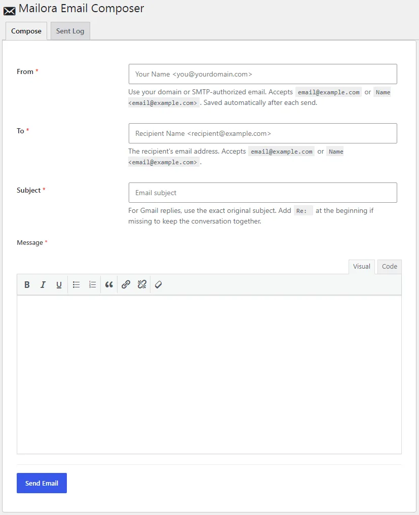 Compose Email